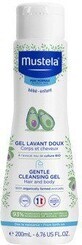 Gel de curățare delicată pentru corp și păr Mustela 200 ml