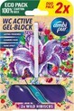 Ambipur WC Active gel-bloc hibiscus sălbatic 2 x 45 g