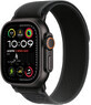 Apple Watch Ultra 2 (2024) 49mm, Titan negru cu traseu negru Stroke M/L