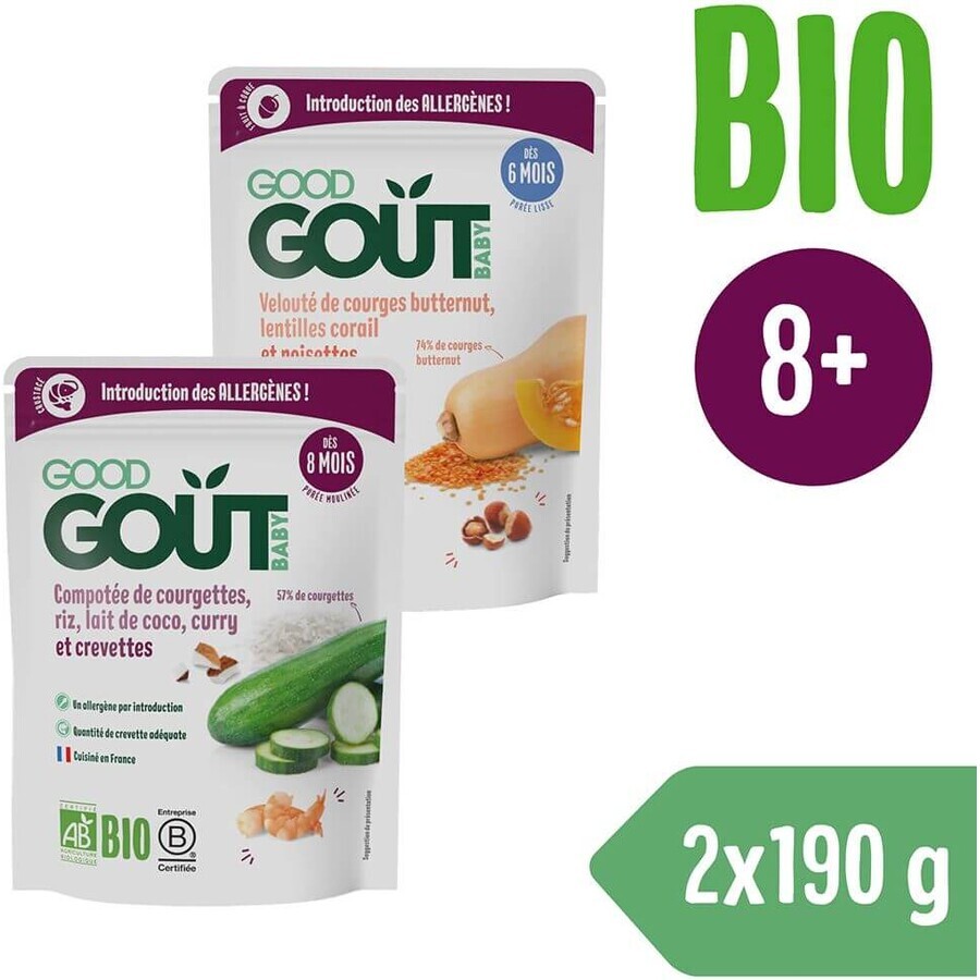 Good Goût BIO Nuove capsule aromatizzate 2 x 190 g