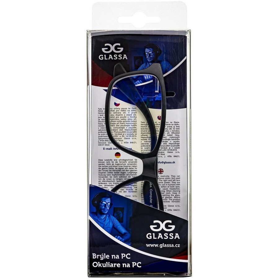 PCG 012 Gafas de ordenador PCG 012 dioptrías 1,50