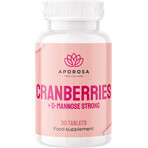 Aporosa Cranberry + D-mannose 30 comprimate + Aporosa Garlic 500 mg 90 comprimate