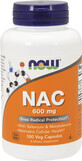 Now Foods NAC Protecția radicalilor liberi 600mg 100 capsule