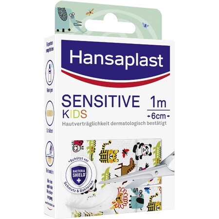 Hansaplast Sensitive Enfants, Animaux 10 pcs