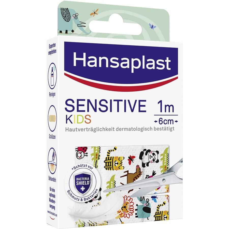 Hansaplast Sensitive Enfants, Animaux 10 pcs