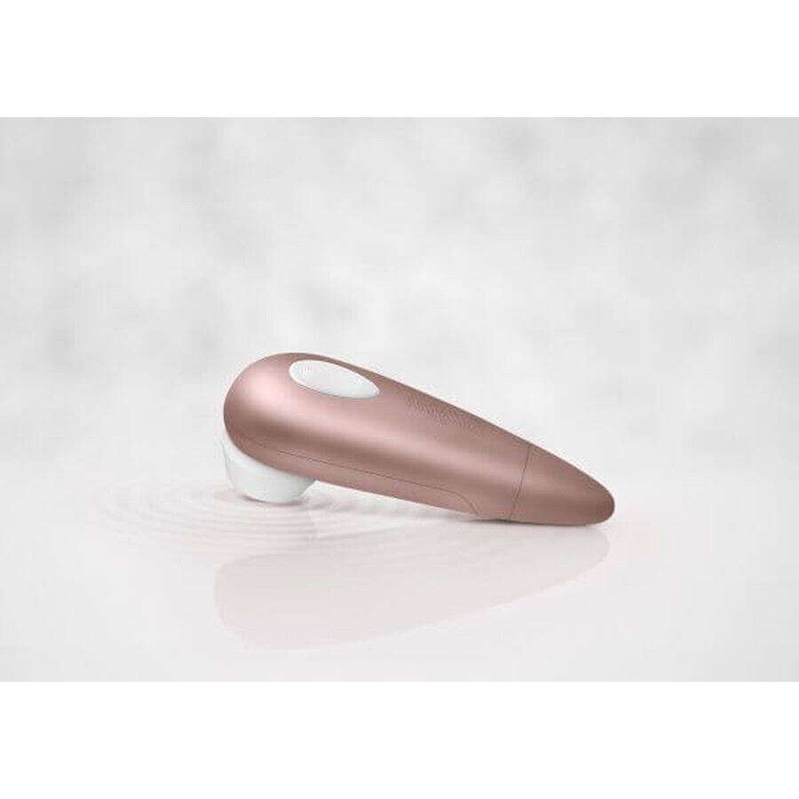 Stimolatore Satisfyer Numero 1 di nuova generazione bianco e rosa