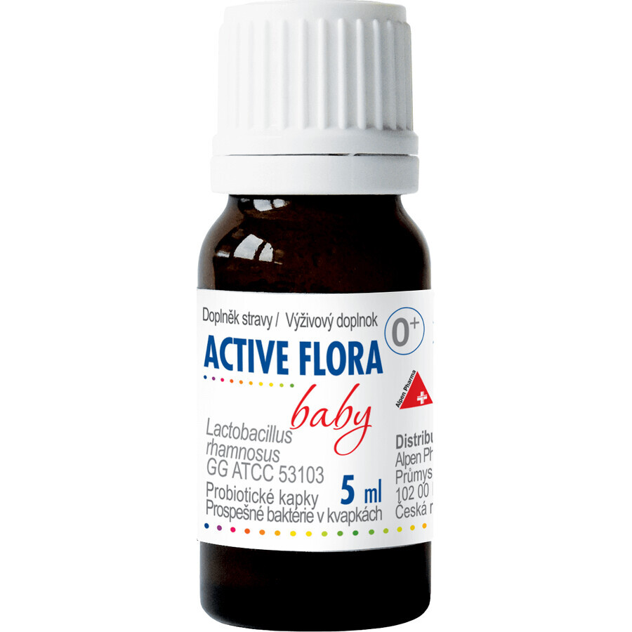 Picături orale Active Flora pentru copii, 5 ml