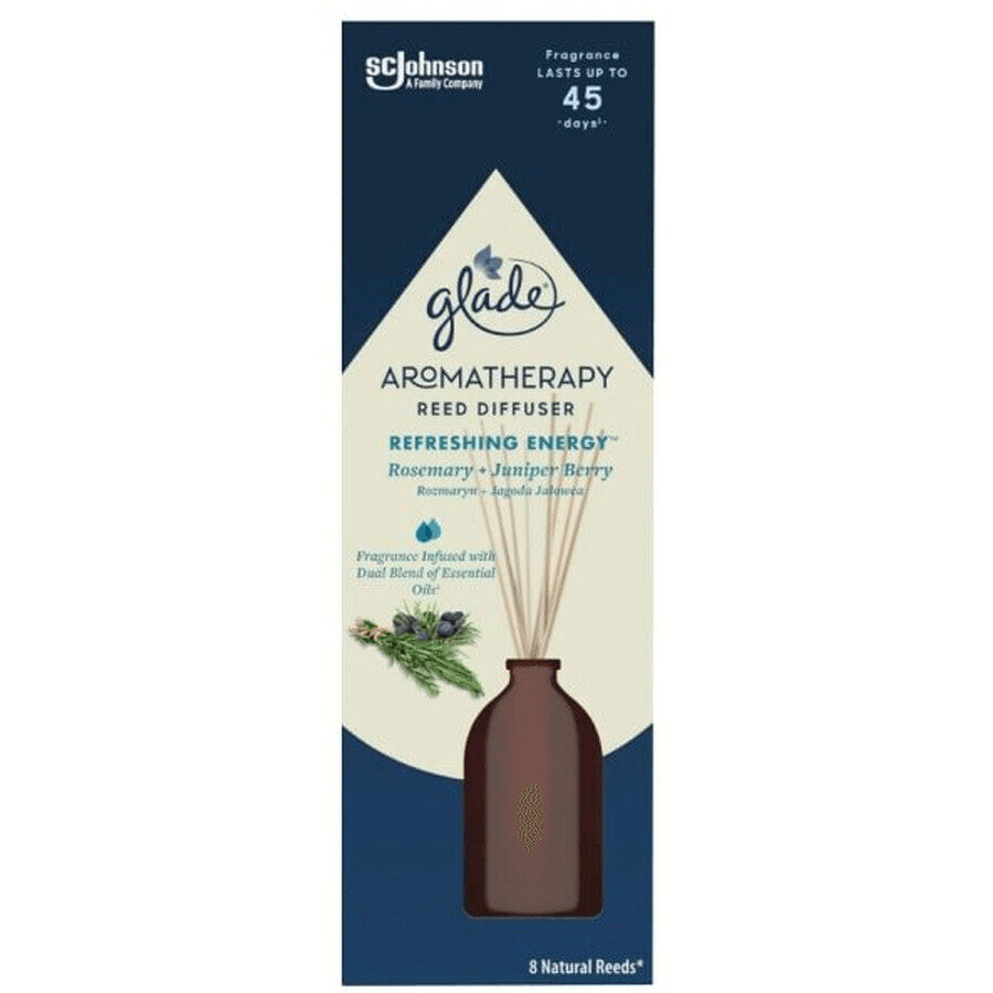 Glade Aromaterapie Reeds Bețișoare parfumate Energie răcoritoare 80 ml