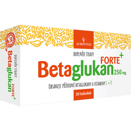 Betaglucan Forte 250 mg 30 capsule tari