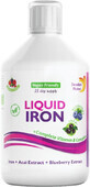 Swedish Nutra Liquid Iron, fier lichid cu B-complex 500 ml