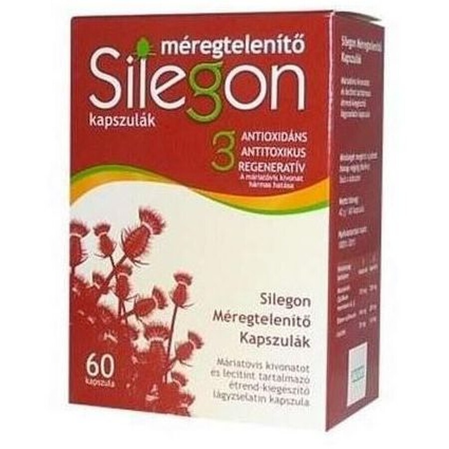 Silegon Cu extract de ciulin de lapte 60 capsule