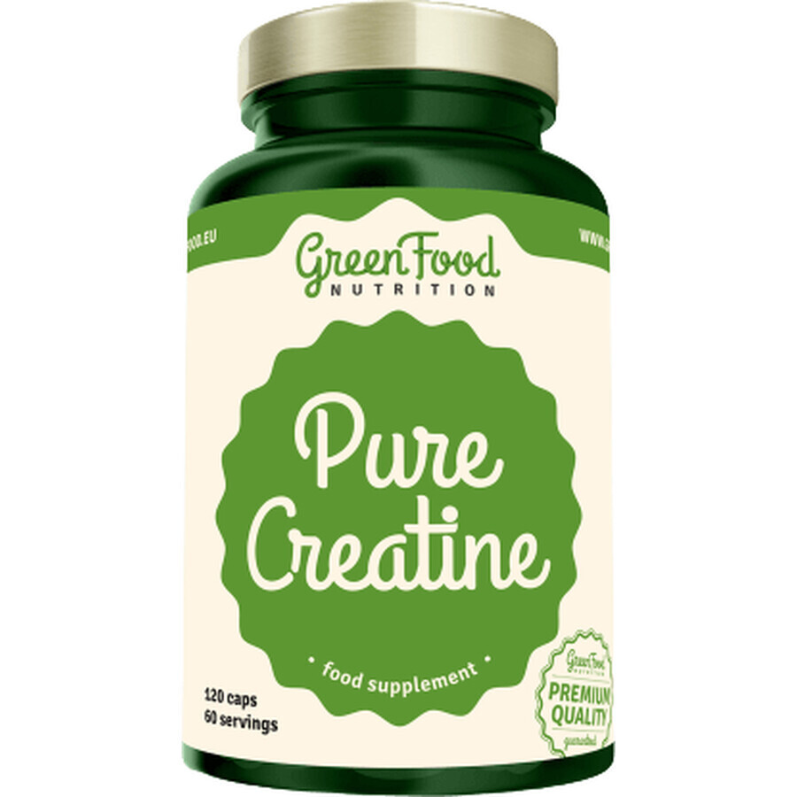 GreenFood Nutrition GreenFood Pure Creatine 120 capsule