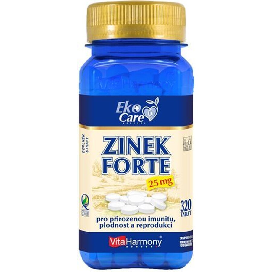 VitaHarmony ECO Zinc Forte 25mg 320 comprimate