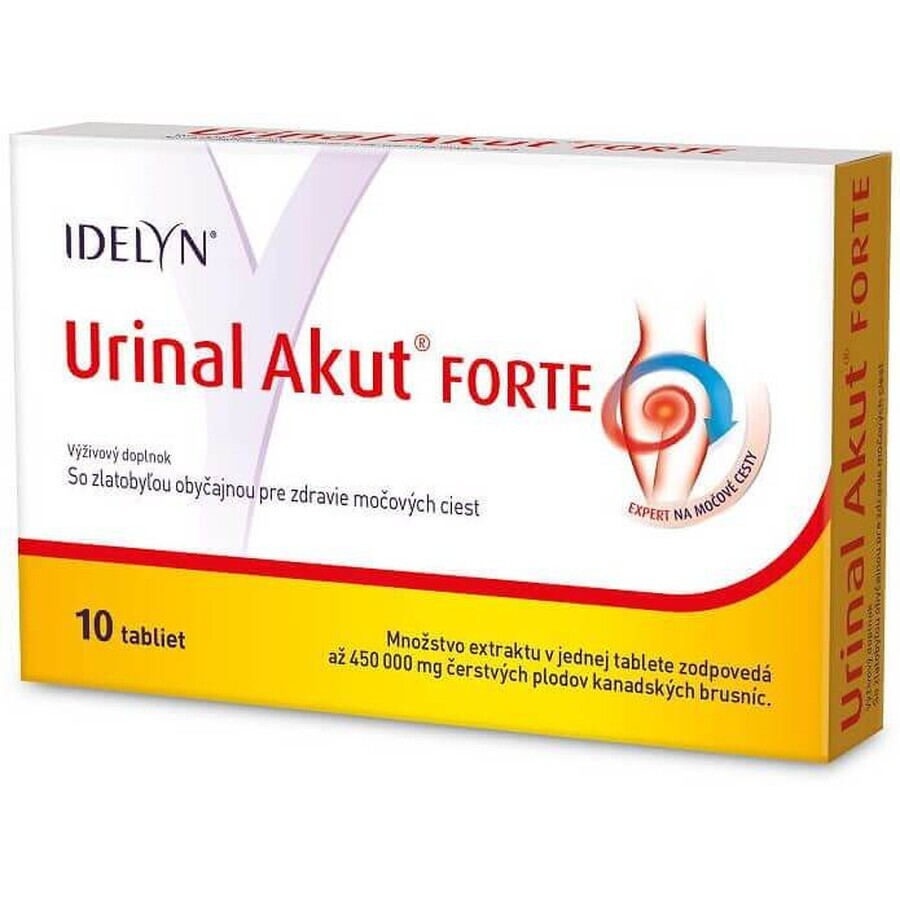 Idelyn Beliema Urinal Akut FORTE 10 tablets