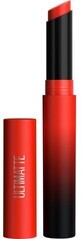 Maybelline New York NY Color Sensational Ultimatte Slim Gel Long Lasting Lipstick 299 More Scarlet 2 g