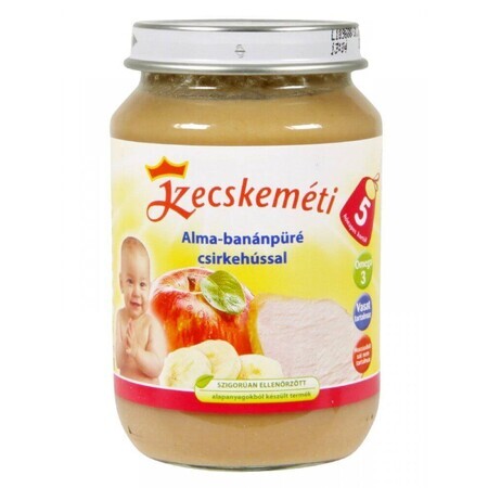 Kecskeméti Apple-banana puree from 5 months 190 g