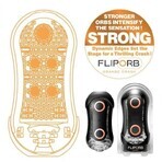 Tenga Masturbator Flip Orb Orange Crash Noir-Orange