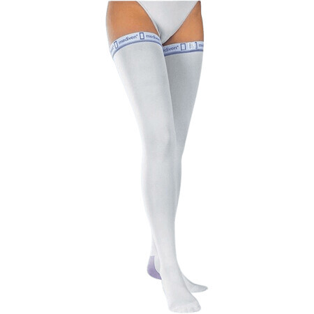 Mediven Thrombexin 18 thigh stockings size S, white