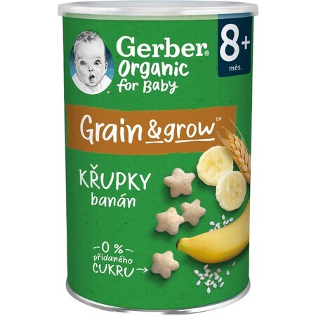 Gerber Organic banana chips 35 g