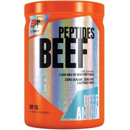 Extrifit Peptide de carne de vită 300 comprimate 300 buc