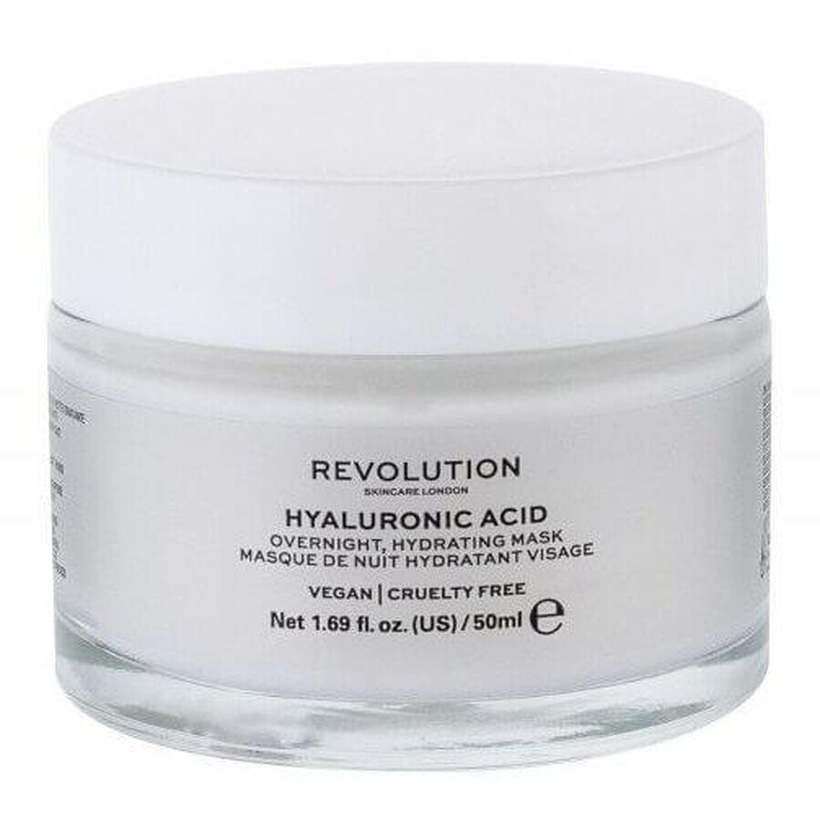 Revolution Masque de nuit hydratant à l'acide hyaluronique 50 ml