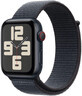 Apple Watch SE GPS + Cellular 44mm carcasă din aluminiu Midnight cu buclă sport Ink