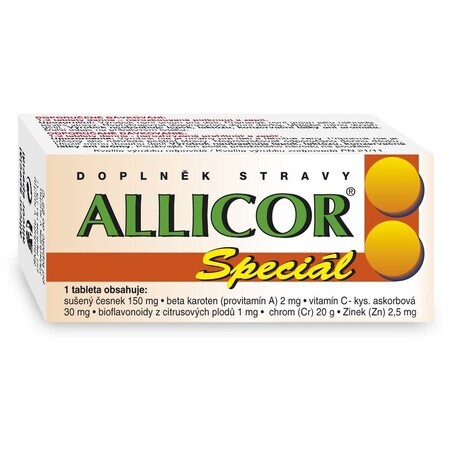 Naturvita Allicor special 60 comprimate