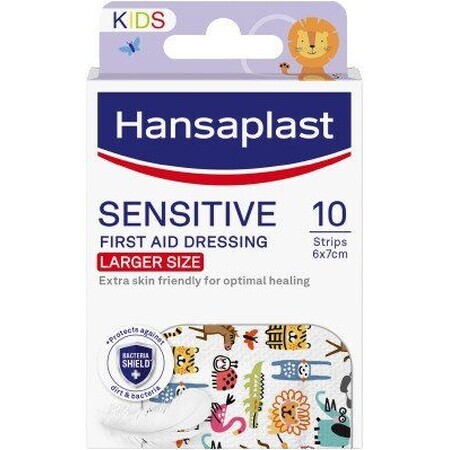 Hansaplast Dressing for sensitive pets XL 10 pieces