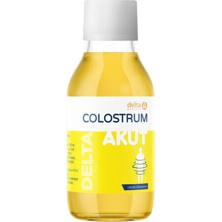 Delta Colostrum Akut aromă vanilie lichid 125 ml