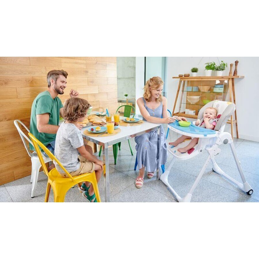 Kinderkraft YUMMY Children's table chair gray