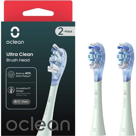 Testina di ricambio Oclean Ultra Clean, UC01 verde 2 pz.