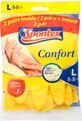 Mănuși Spontex Confort size. L, 2 x 2 buc