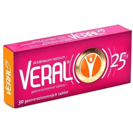 Veral gegen Schmerzen und Entzündungen 30 Tabletten