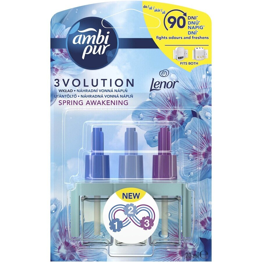 Ambipur 3 Volution Spring Awakening reîncărcare pentru odorizant de aer 20 ml