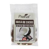 Bilute de cocos invelite in ciocolata de lapte, 100 gr, Pronat