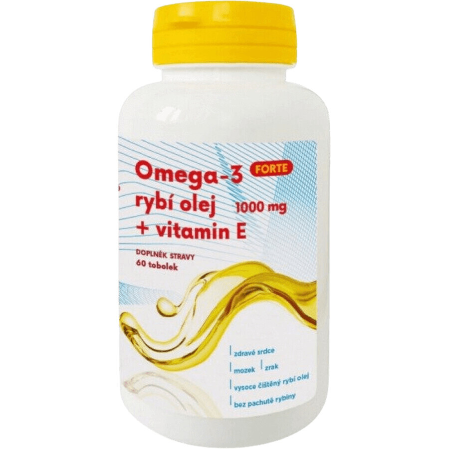 Galmed Omega-3 ulei de pește forte 60 capsule tari