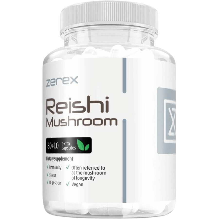 Zerex Reishi - longevitate și vitalitate 90 softgels