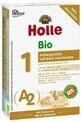 Holle Bio - A2 lapte pentru sugari 1 din primul biberon 400 g