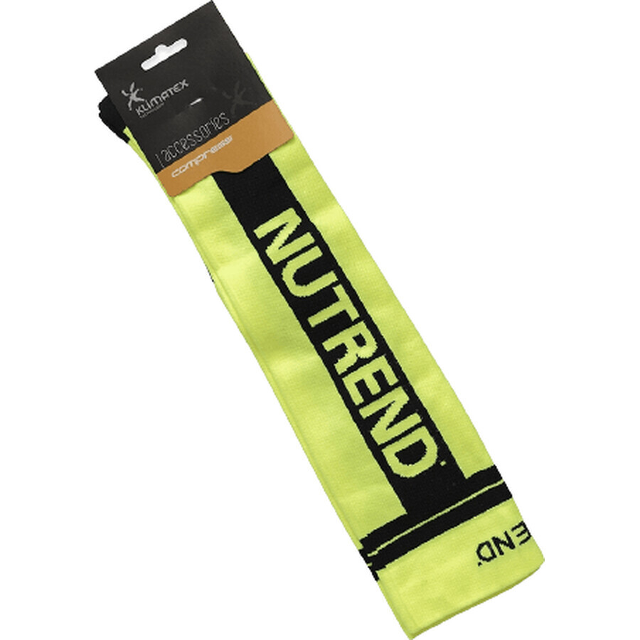 Calcetines Nutrend, talla 43-46, verde neón