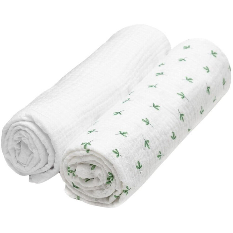 T-Tomi Organic Muslin Scutece Nature 2 buc