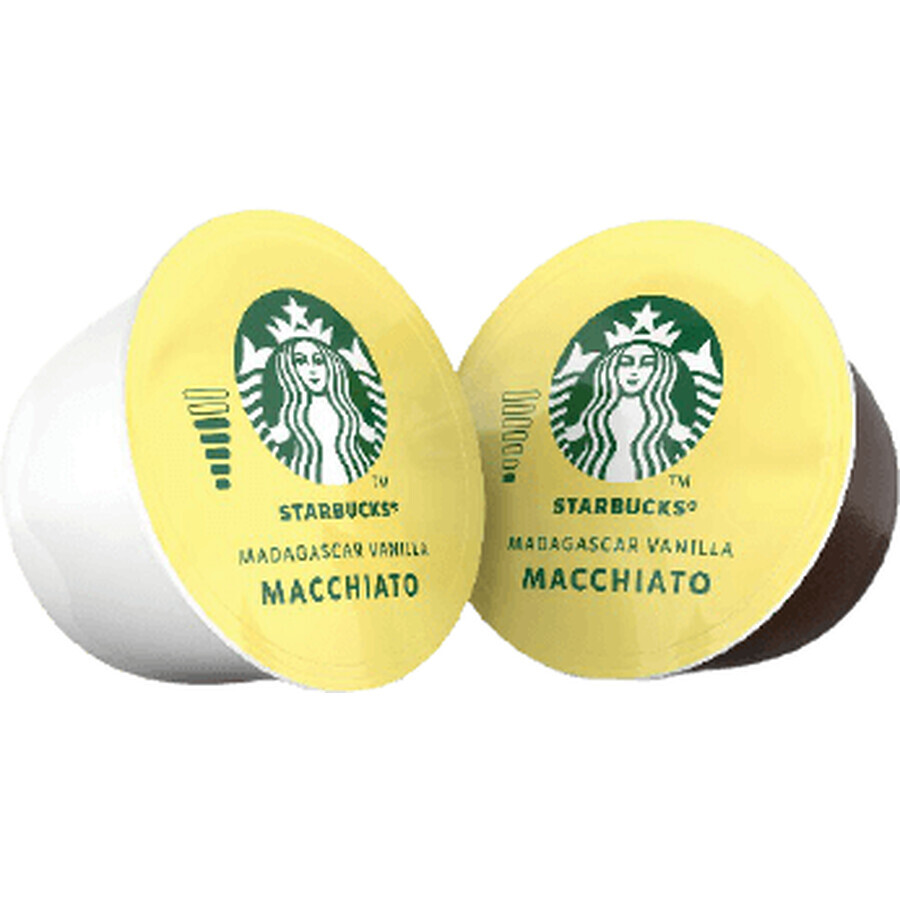 Starbucks Madagascar vanilla latte macchiato, capsule de cafea. 12 buc