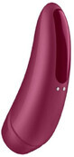 Satisfyer Vibrator cu stimulare clitoridiană Curvy 1+ Roșu