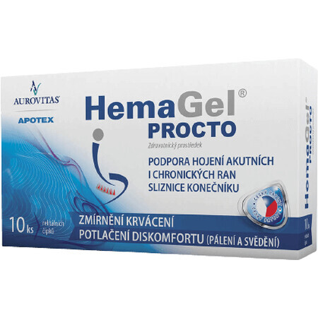 HemaGel PROCTO supozitoare 10 buc