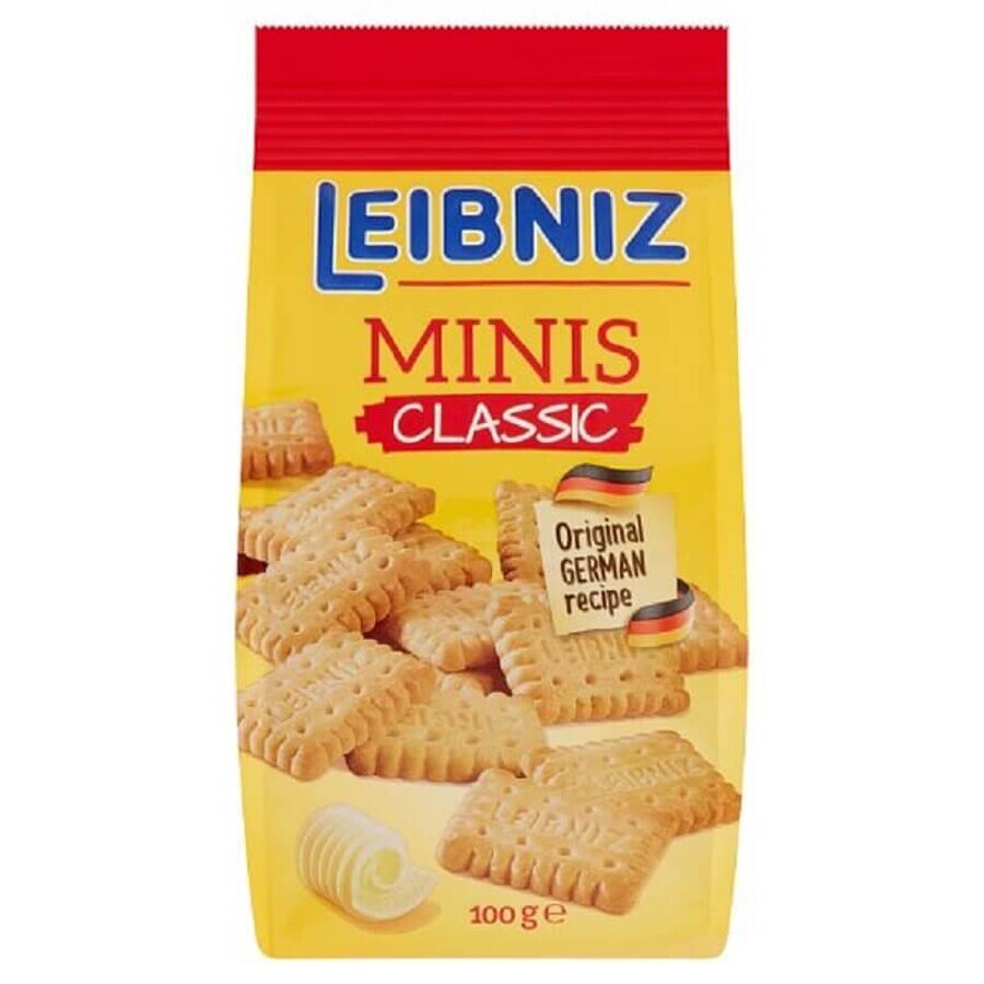 Biscuiți crocanți Minis, 100g, Leibniz