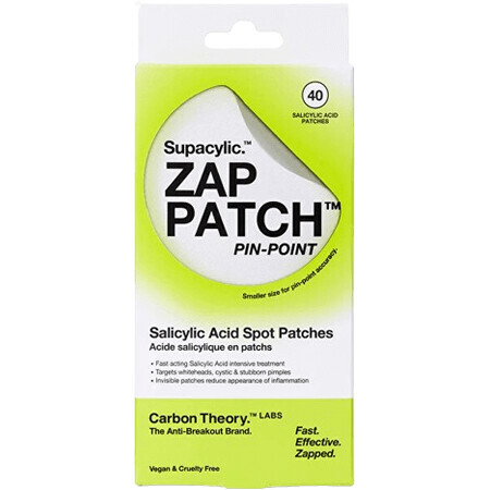 Carbon Theory Acne Patch Supacylic Zap Patch PINPOINT 40 buc