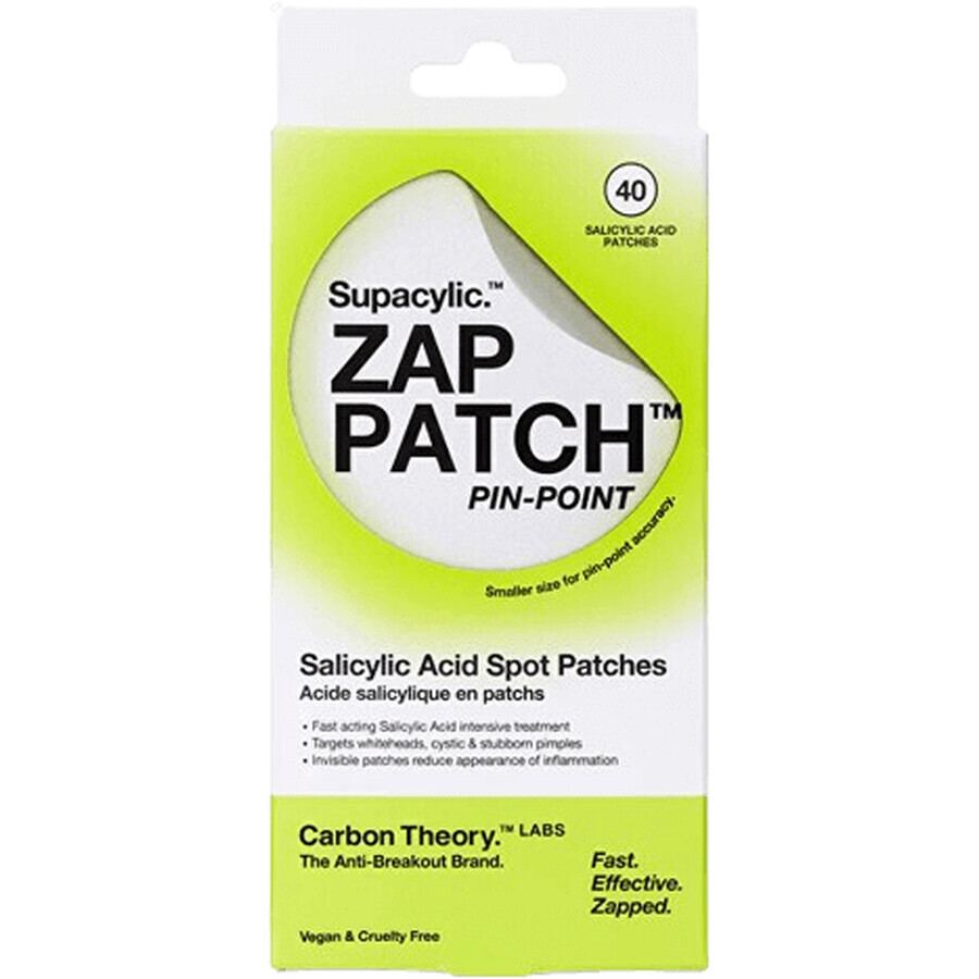 Carbon Theory Acne Patch Supacylic Zap Patch PINPOINT 40 buc