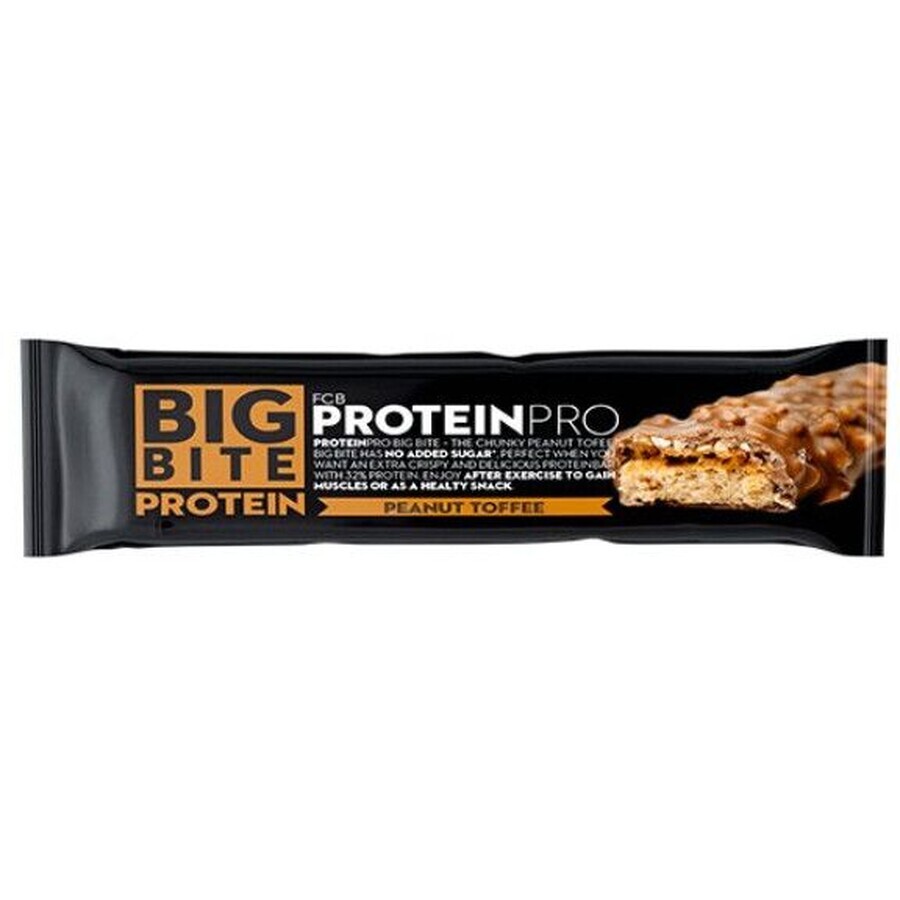 ProteinPRO BIG BITE BAR Arahide caramel 45 g