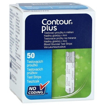 Contour PLUS Benzi diagnostice 50 buc