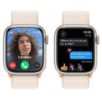 Apple Watch Series 9, GPS celular, 45 mm, Starlight