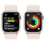 Apple Watch Series 9, GPS celular, 45 mm, Starlight